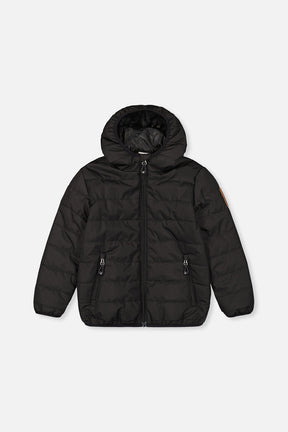 Insulating Quilted Mid-Season Jacket Black-0