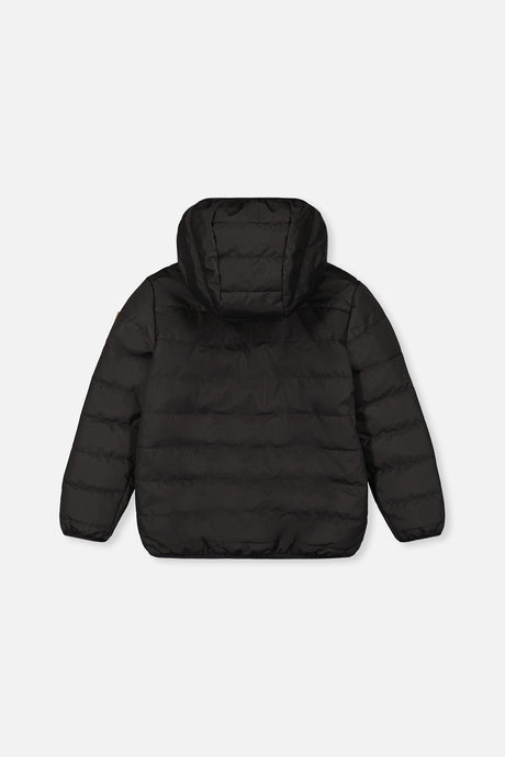 Insulating Quilted Mid-Season Jacket Black-4