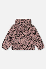 Deux par Deux pink and black reversible sherpa jacket, product photo 4