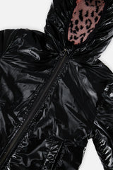 Deux par Deux pink and black reversible sherpa jacket, product photo 6