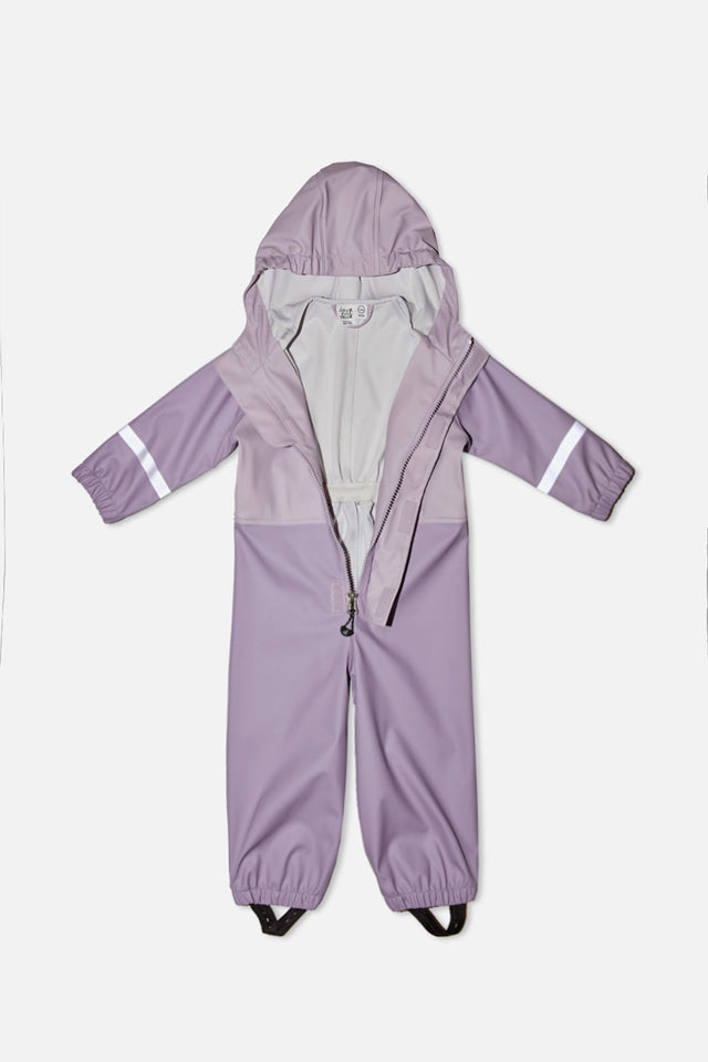 Baby Rain One Piece Mauve-0