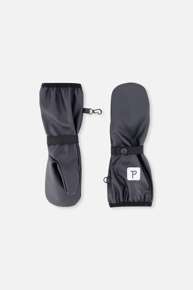 Rain Mittens Black-0