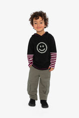 Twill Pants With Cargo Pockets Grey-4