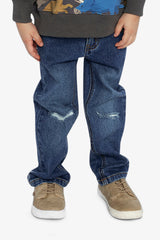 Stretch Jeans Navy Blue Denim-1