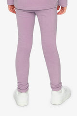 Rib Leggings Violet-3