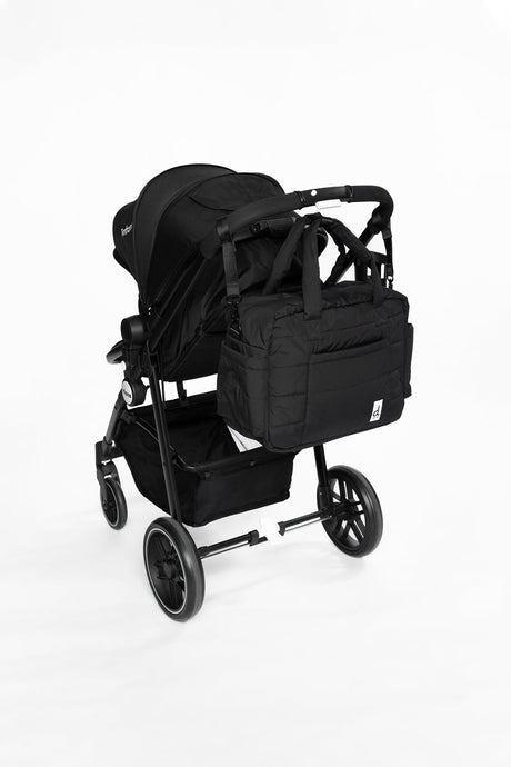 Diaper Bag With Changing Mat Black-2