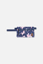 Pencil Case Navy Unicorn Print-0