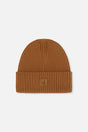Ribbed Knit Hat Brown Sugar-0