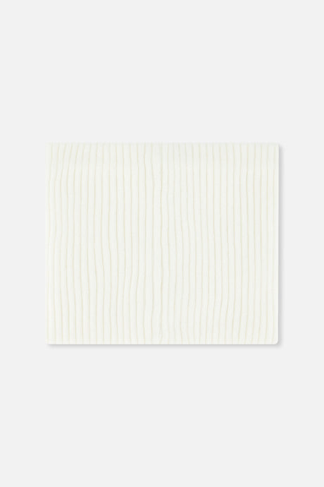 Baby Ribbed Knit Neckwarmer Off-White-1