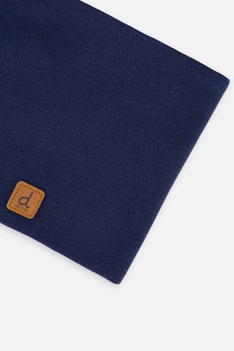 Baby Jersey Neck Tube Navy Blue-2