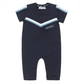 Baby Boys Romper Dark Blue | Dirkje - Jenni Kidz