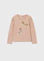 Dragonfly Long Sleeved T-shirt Girl | Mayoral - Mayoral