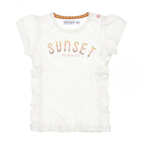 Girls T-shirt white | Dirkje - Jenni Kidz