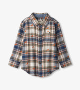 Mini Foxes Button Down Shirt | Hatley - Jenni Kidz