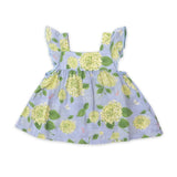 Pinafore Top and Bloomer - Hydrangea Pale Perri | Angel Dear - Jenni Kidz