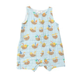 Shortie Romper - Coconut Drinks | Angel Dear - Angel Dear