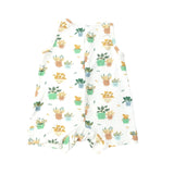 Shortie Romper - Potted Plants | Angel Dear - Angel Dear