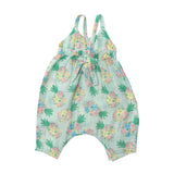 Tie Back Romper Pink - Pretty Pineapples | Angel Dear - Angel Dear