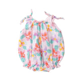 Tie Shoulder Sunsuit - Orchid | Angel Dear - Angel Dear