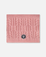 Lined Winter Neckwarmer Dusty Pink | Deux par Deux | Jenni Kidz