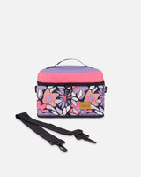 Lunch Box Black Retro Flower Print | Deux par Deux | Jenni Kidz