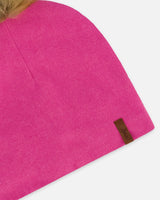 Mid-Season Jersey Pompom Hat Candy Pink | Deux par Deux | Jenni Kidz