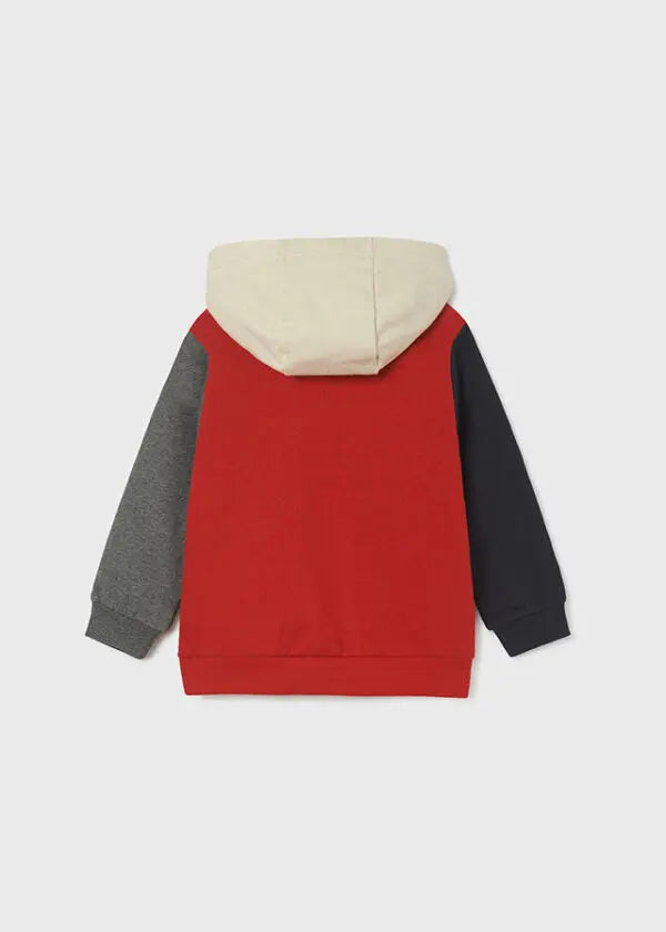 Mixed Zip Up Hoodie Boys | Mayoral | Mayoral | Jenni Kidz