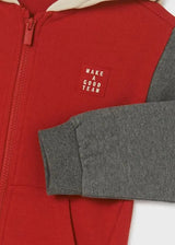 Mixed Zip Up Hoodie Boys | Mayoral | Mayoral | Jenni Kidz