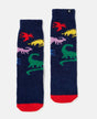 Navy Dino Fluffy Socks | Joules | Joules | Jenni Kidz