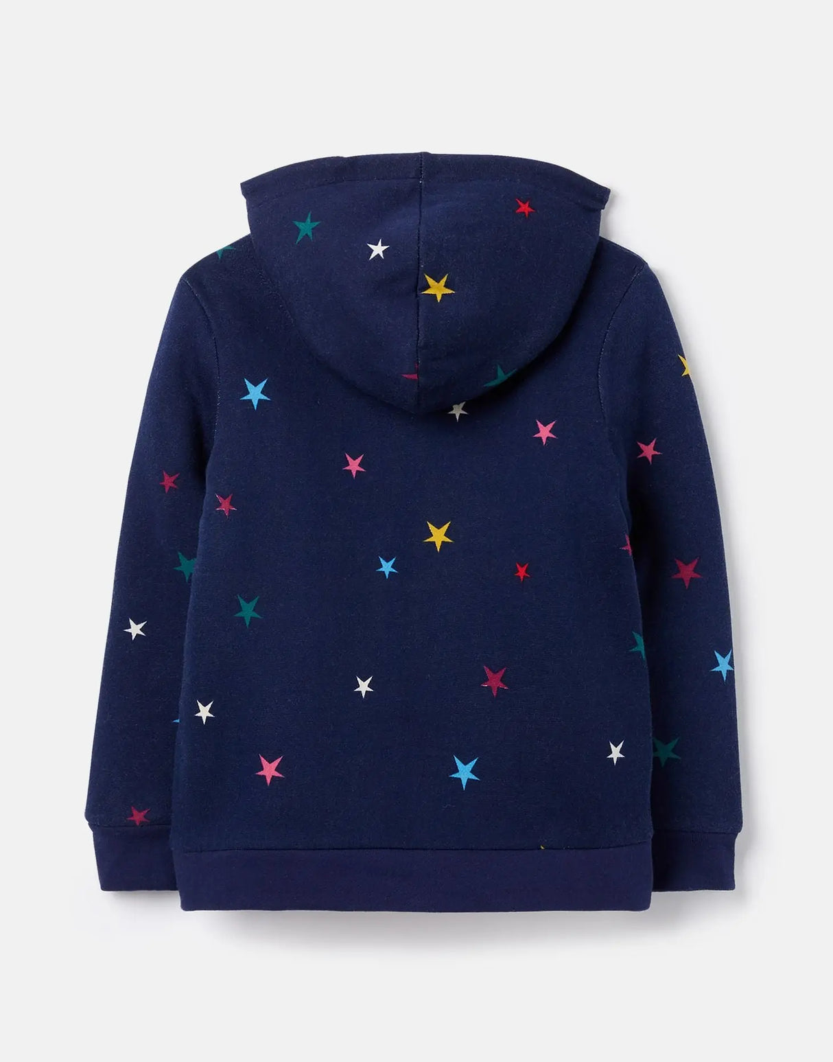 Navy & Pink Star Braelyn Zip-Up Hoodie | Joules | Joules | Jenni Kidz