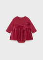 Mayoral Newborn Girl Gathered Dress