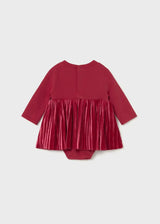 Newborn Girl Velvet Dress | Mayoral | Mayoral | Jenni Kidz
