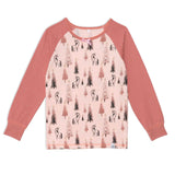 Organic Cotton Two Piece Unicorn Printed Pajama Set | DEUX PAR DEUX | DEUX PAR DEUX | Jenni Kidz