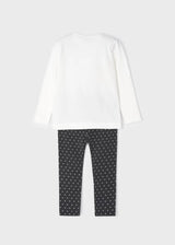 Polka Dot Leggings Set Girl - Marino| Mayoral | Mayoral | Jenni Kidz