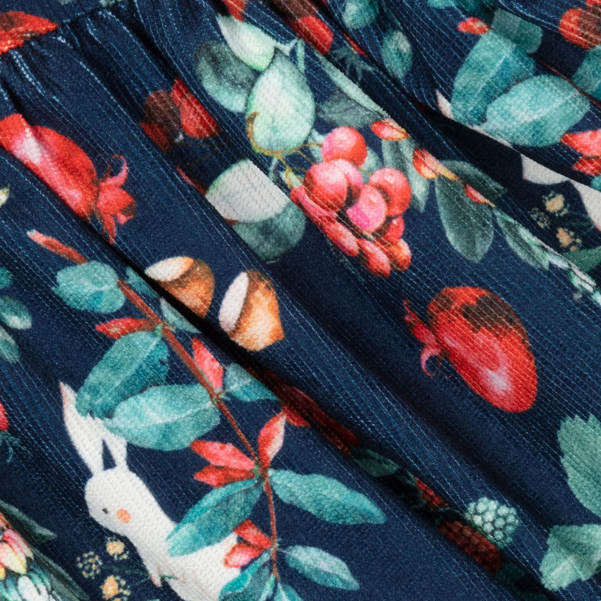 Printed Cord Baby Girls Dress - Navy | Mayoral | Mayoral | Jenni Kidz