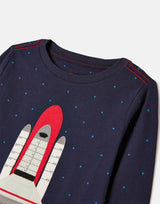 Rocket Two-way sequins T-Shirt | Joules | Joules | Jenni Kidz