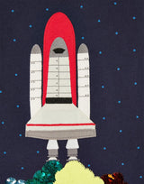 Rocket Two-way sequins T-Shirt | Joules | Joules | Jenni Kidz