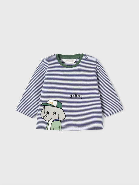 Set of 2- Pieces Baby Cotton Long T-Shirts | Mayoral | Mayoral | Jenni Kidz