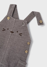 Soft Knitted Chocolate Fleece Romper Set | Mayoral | Mayoral | Jenni Kidz
