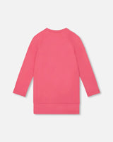 Tunic Tee With Embroidery Candy Pink | Deux par Deux | Jenni Kidz