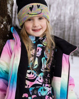 Two-Piece Thermal Underwear Set Smiley Face Girl | Deux par Deux | Jenni Kidz