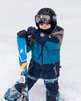 Winter Mittens Teknik Navy Blue | Deux par Deux | Jenni Kidz