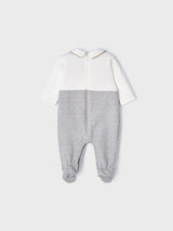 Woofle Patterned Romper Grey | Mayoral | Mayoral | Jenni Kidz