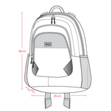 Little Kids Backpack Pink Printed Flowers-3