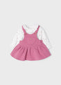 ecofriends 2 piece set with overall Baby Girls dress newborn | Mayoral | Mayoral | Jenni Kidz
