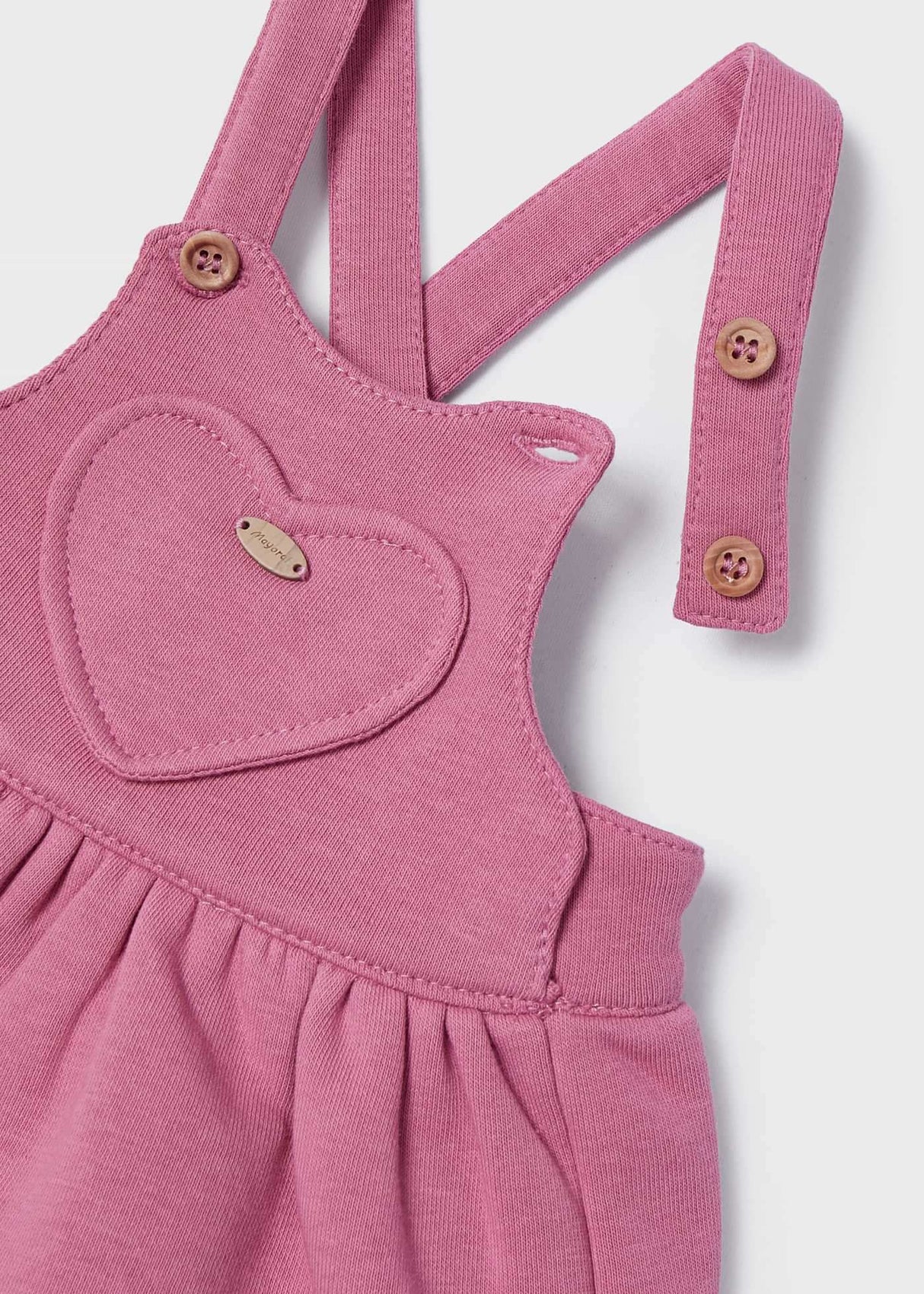ecofriends 2 piece set with overall Baby Girls dress newborn | Mayoral | Mayoral | Jenni Kidz
