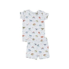 Angel Dear Dinosaur ABC bamboo short pajama set for boys - image 1