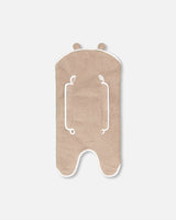 Baby Cocoon Blanket Brown Teddy Bear | Deux par Deux | Jenni Kidz