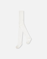 Cable Tights Off White | Deux par Deux | Jenni Kidz
