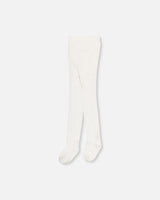 Cable Tights Off White | Deux par Deux | Jenni Kidz